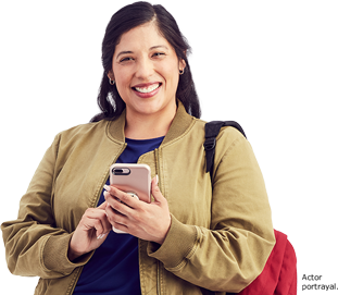 Woman joining SaxendaCare for support